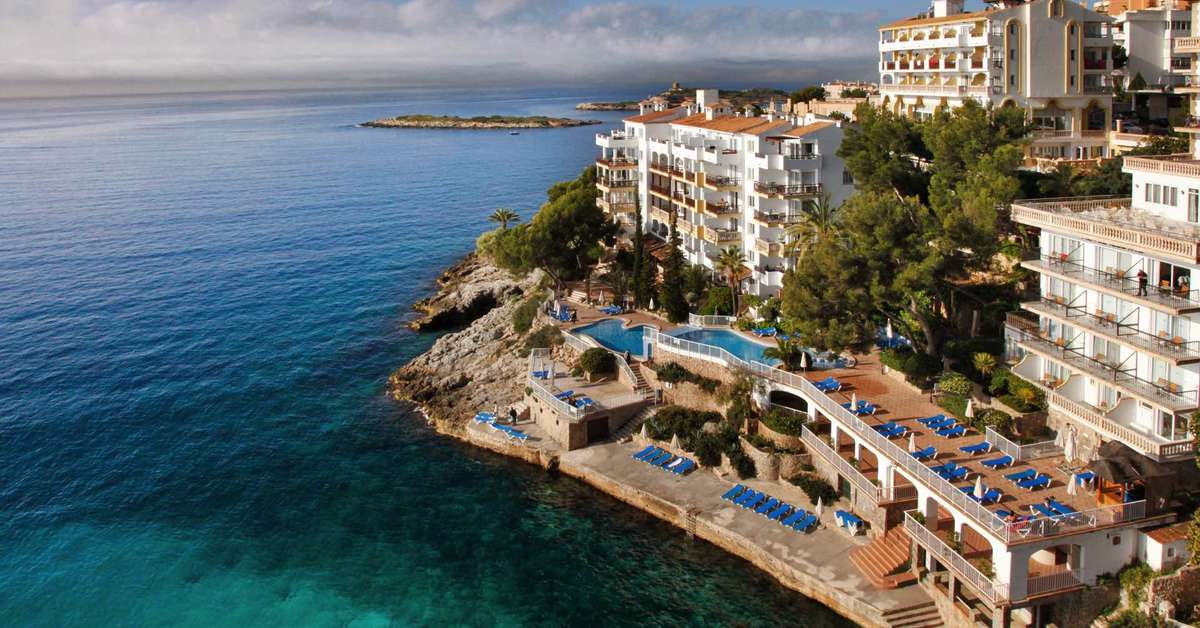 Een foto van een overzicht van Hotel Roc Illetas & Spa