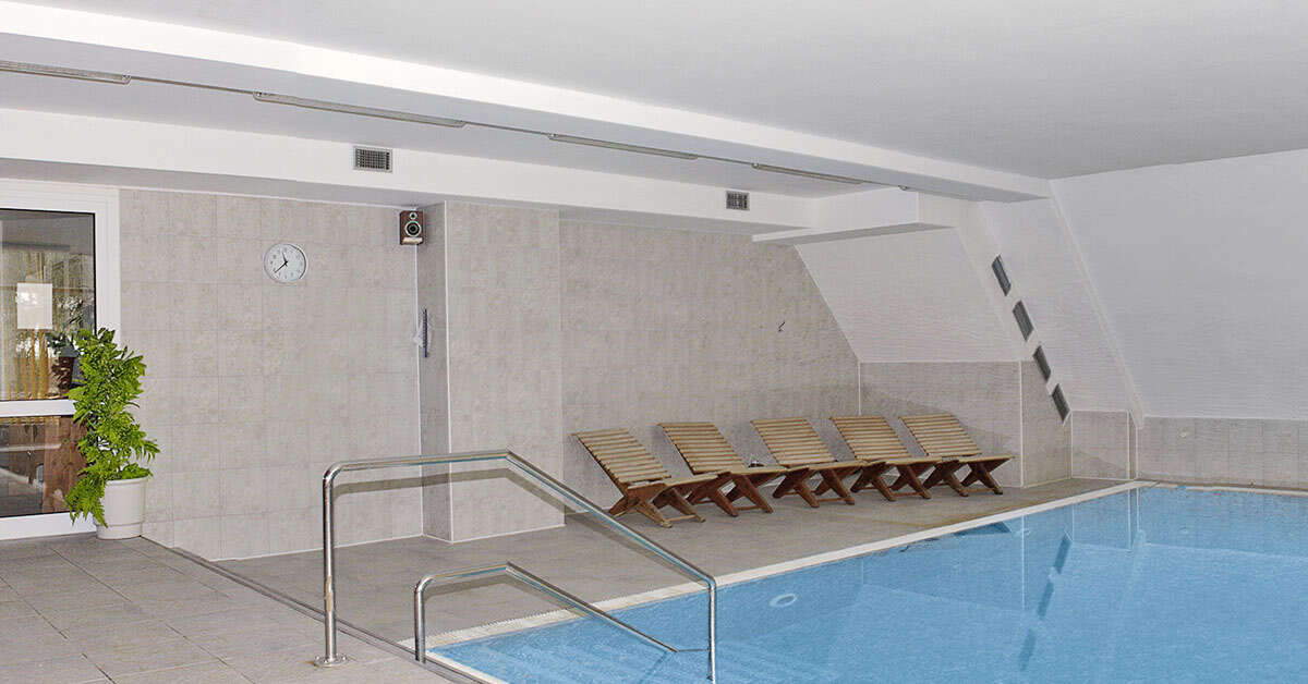 Een foto van het zwembad bij Harrachovka Spa & Wellness