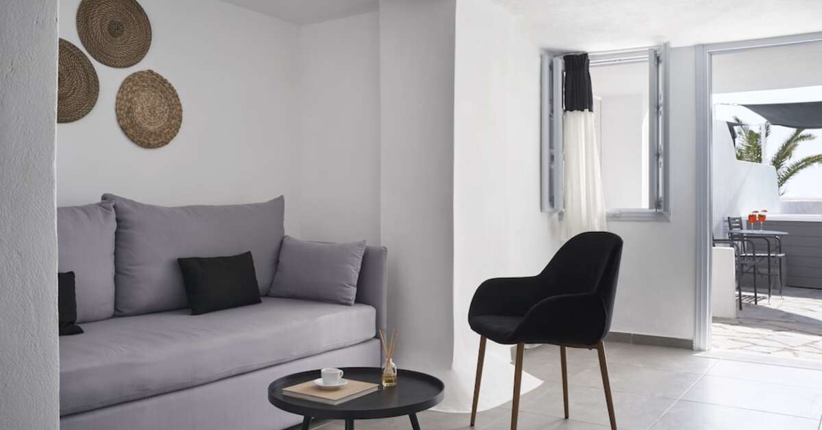 Ein Foto Mr & Mrs White Santorini