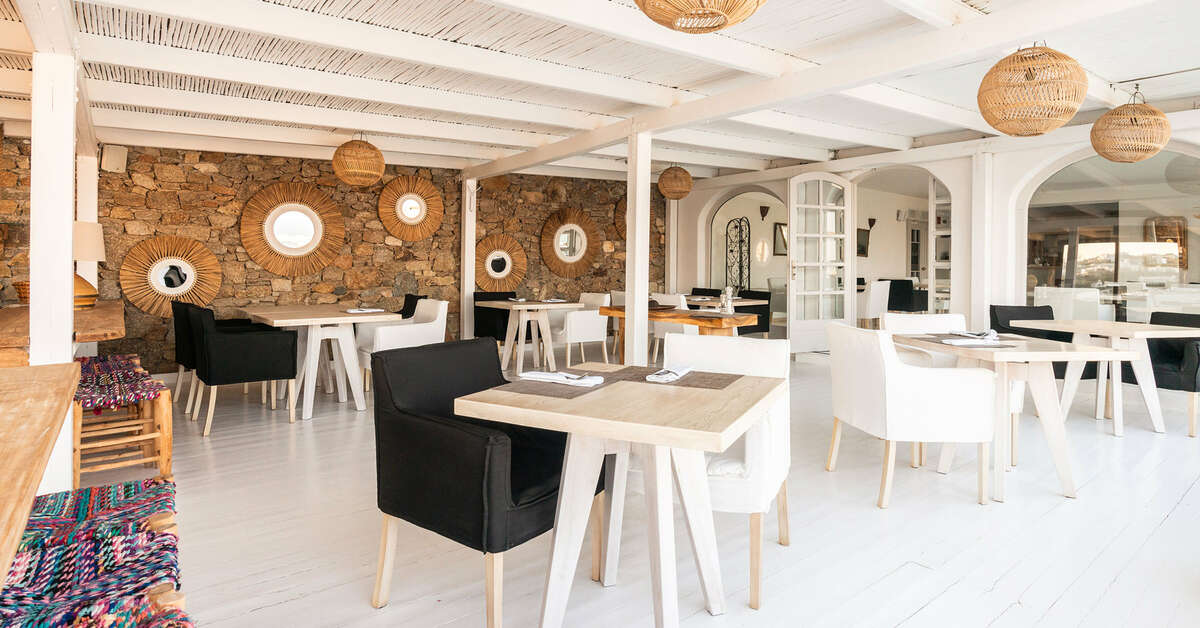 Ein Foto von den Einrichtungen im Tharroe of Mykonos Hotel