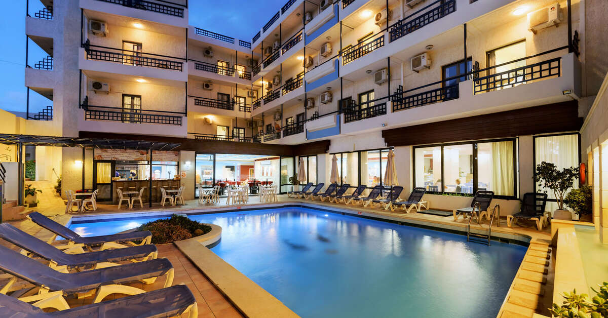 Een foto van een overzicht van Agrabella Hotel