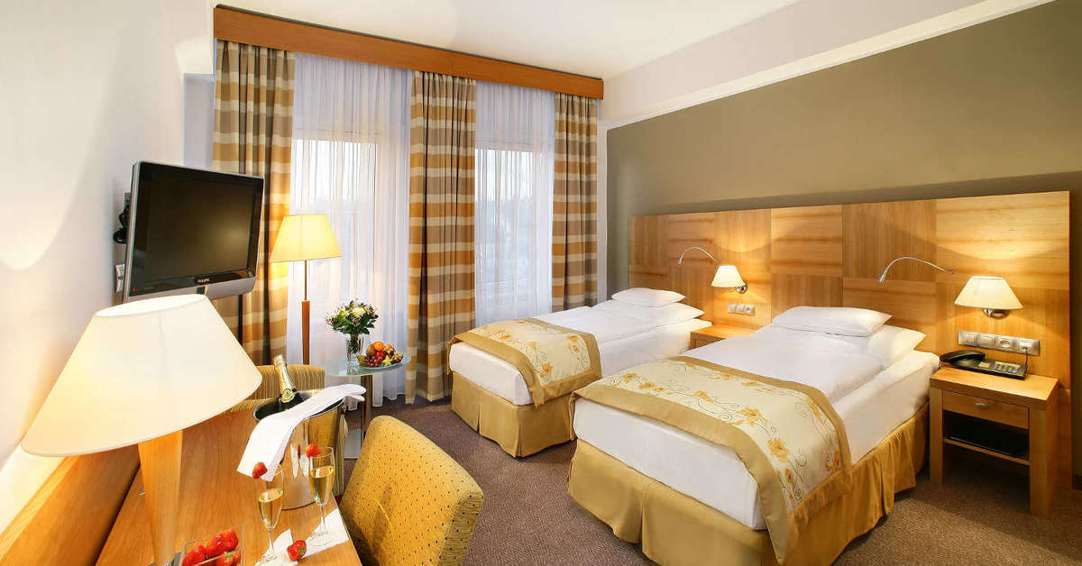 Een foto van Grand Hotel International Prague