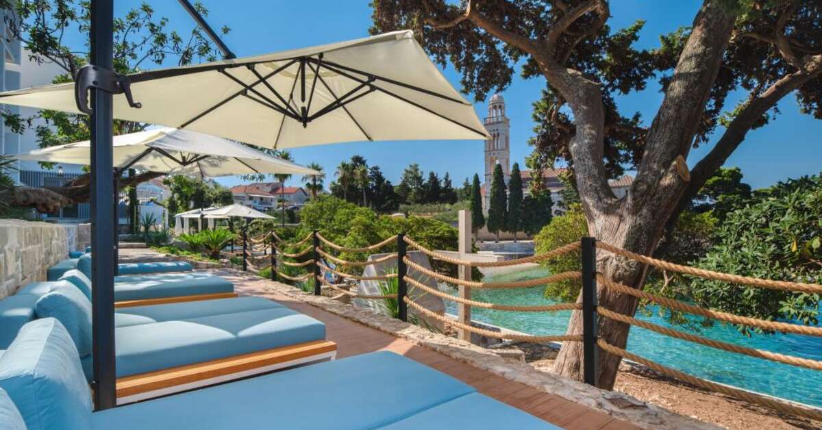 Een foto van Beach Bay Hvar Hotel