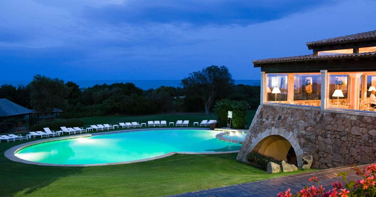 Een foto van het zwembad bij Due Lune Resort Golf & Spa