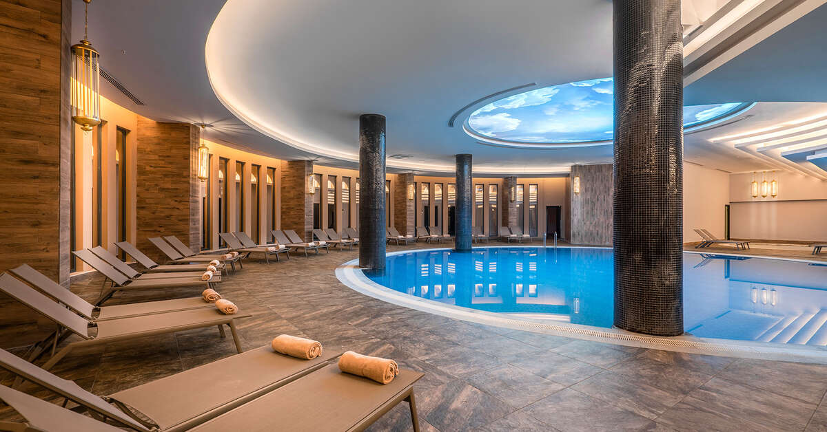 Ein Foto von den Einrichtungen im Arnor Deluxe Hotel & Spa