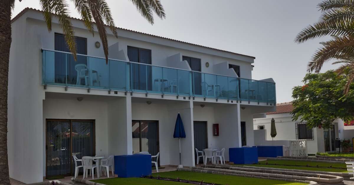 Ein Foto von der Außenansicht des Bungalows Corinto II