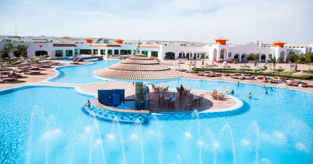 Ein Foto vom Pool im Fantazia Resort Marsa Alam