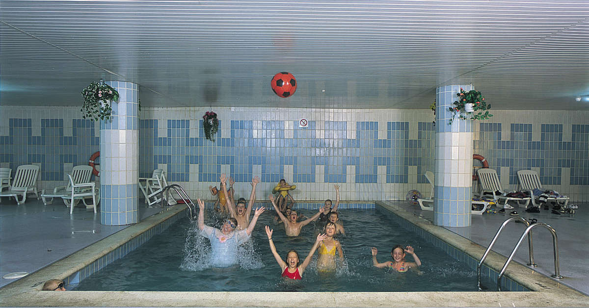 Een foto van het zwembad bij Hotel Marinada