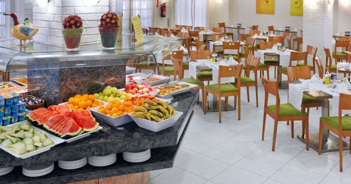 Een foto van de faciliteiten bij Aparthotel Voramar