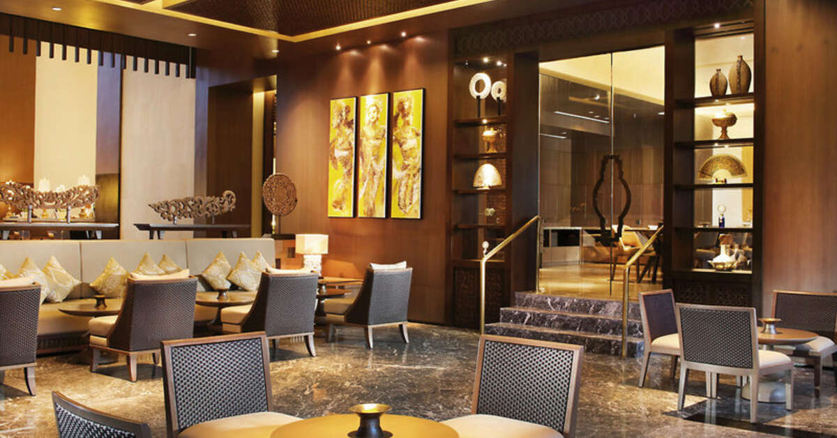 Een foto van het interieur van The Anvaya Beach Resort Bali