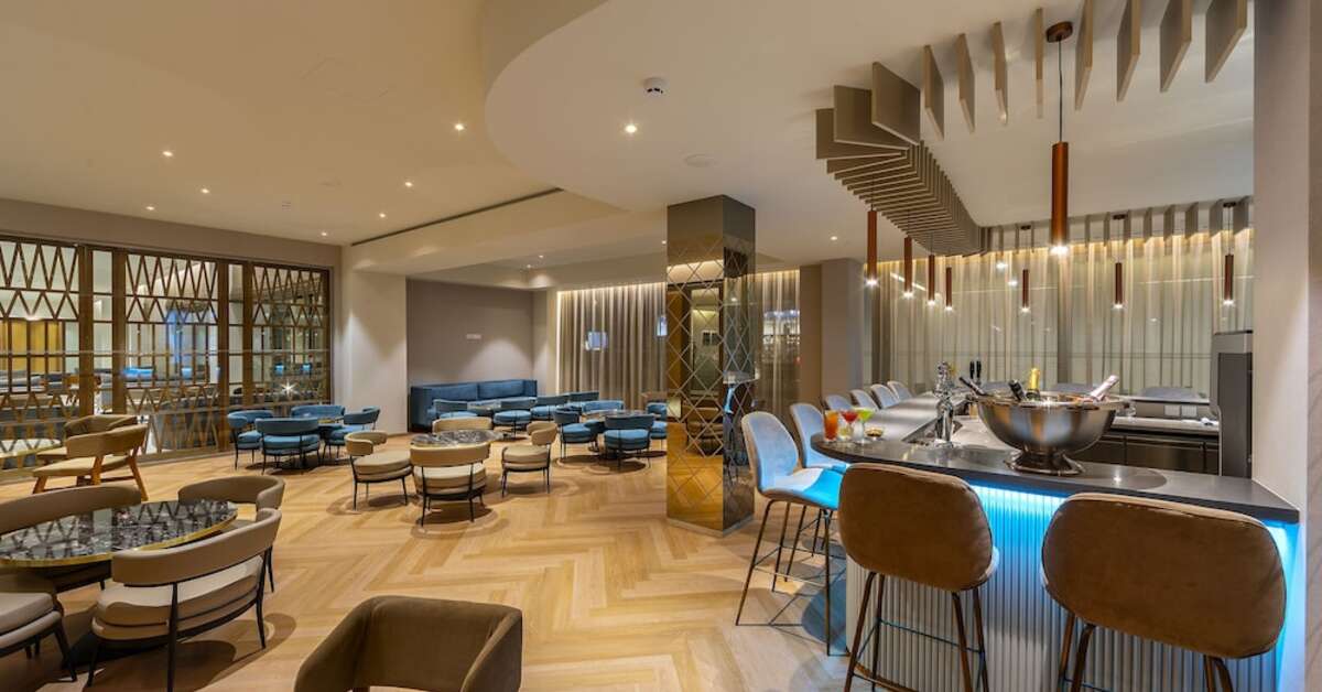 Een foto van de faciliteiten bij Faros Hotel
