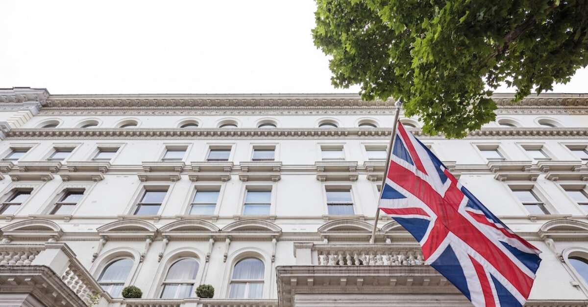 Een foto van de buitenkant van The Queen's Gate London Hotel