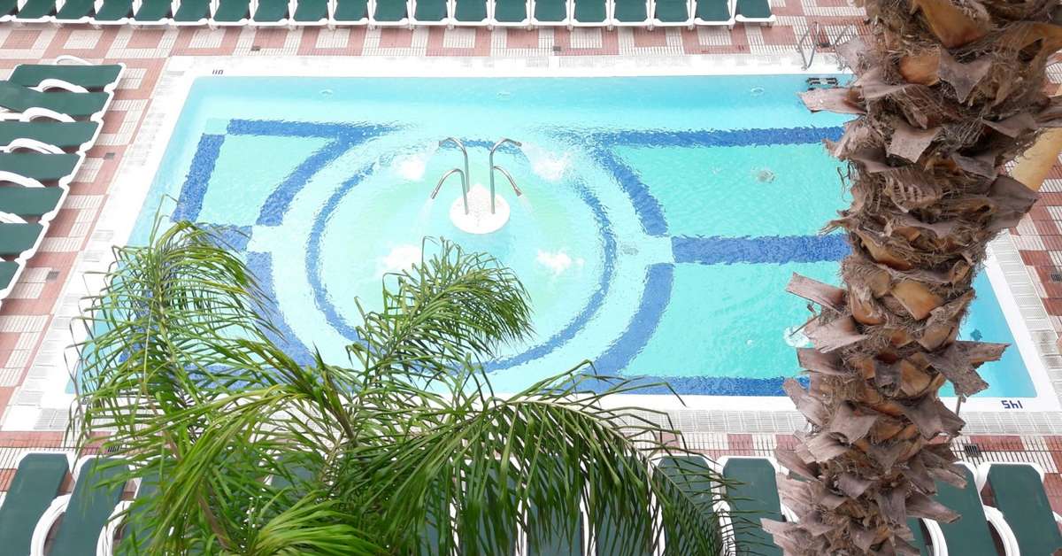 Een foto van het zwembad bij Hotel Cleopatra Spa