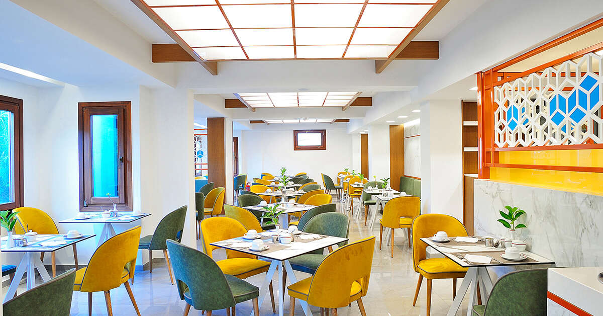 Ein Foto von den Einrichtungen im Atrium Ambiance Hotel