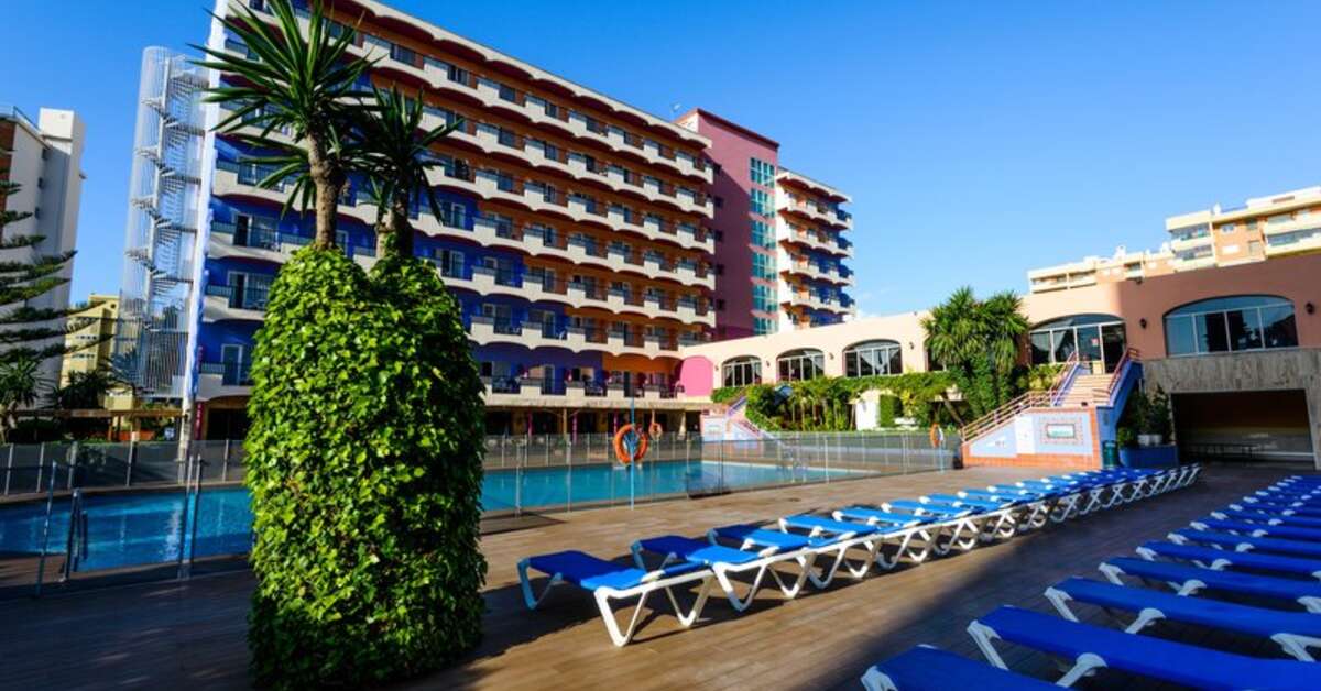 Een foto van het zwembad bij Hotel Monarque Fuengirola Park