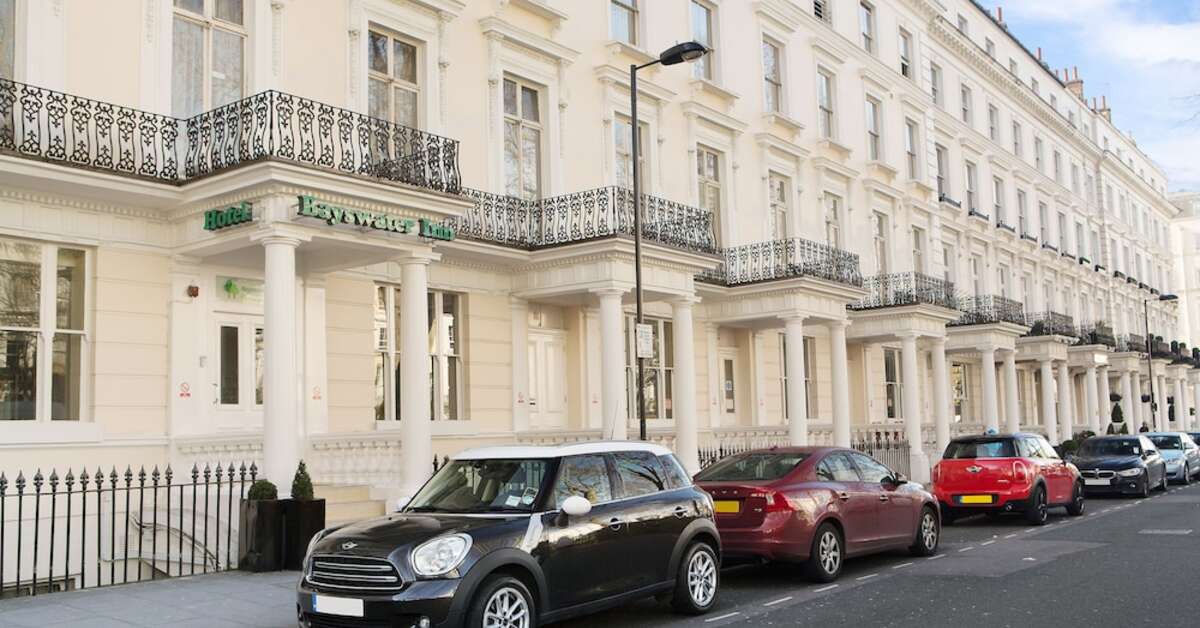 Een foto van de buitenkant van Bayswater Inn