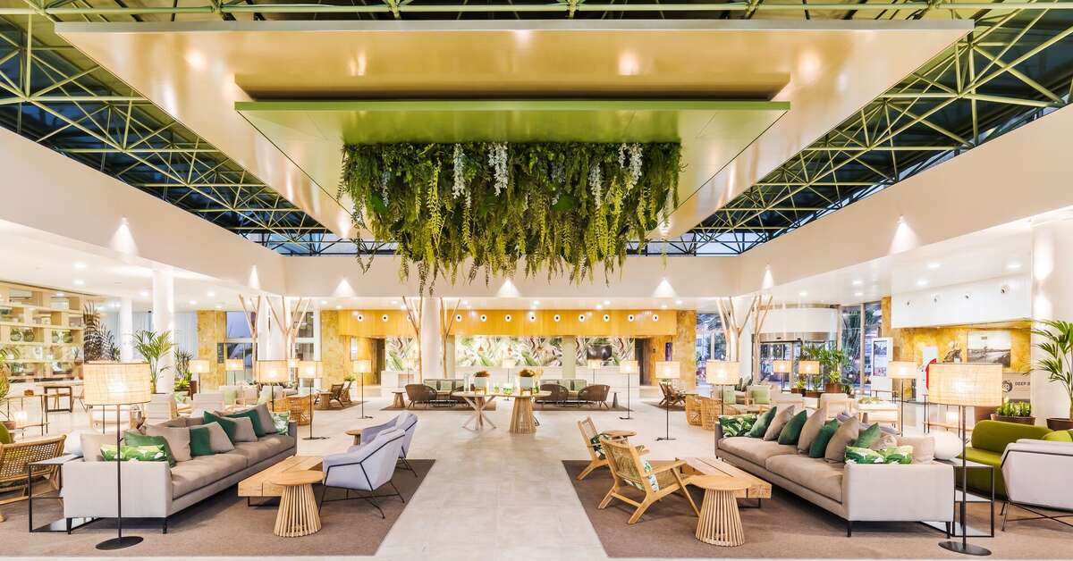 Een foto van het interieur van Barcelo Fuerteventura Mar