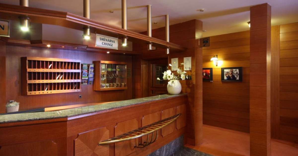 Een foto van de faciliteiten bij Hotel Snezka