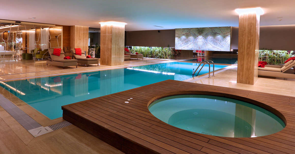 Ein Foto vom Pool im Dosso Dossi Hotels Downtown