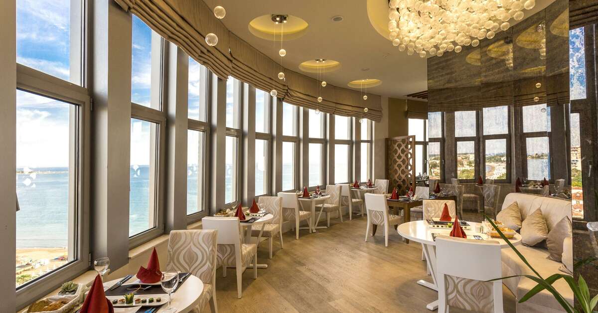 Een foto van de faciliteiten bij Melas Resort Hotel