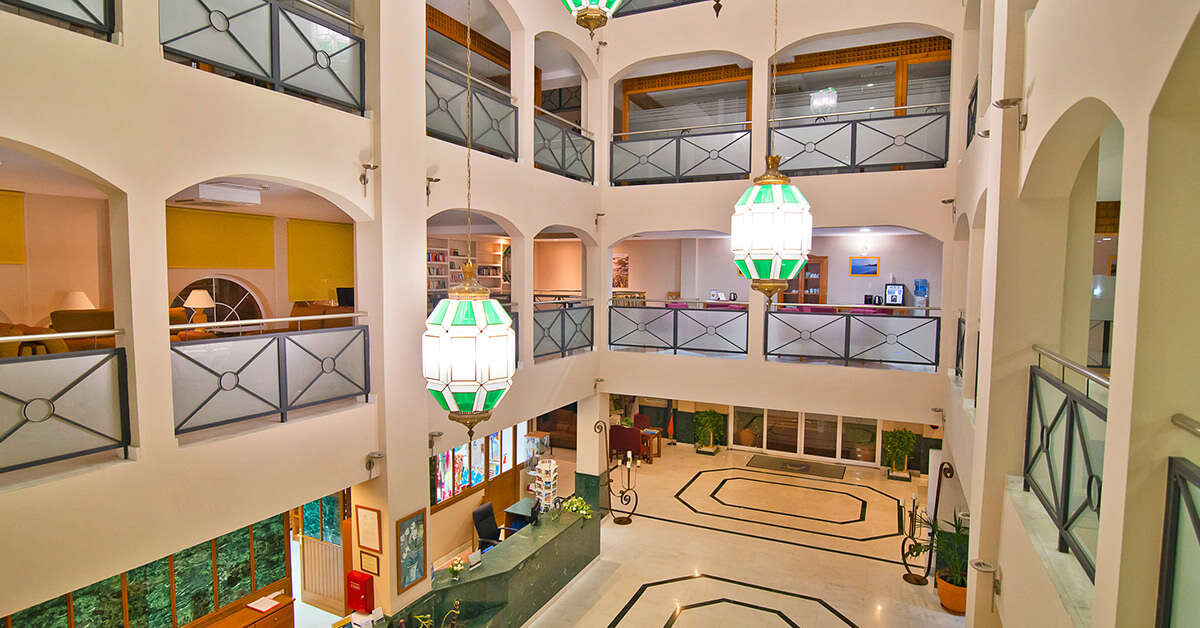 Een foto van het interieur van Hotel Bahia Tropical