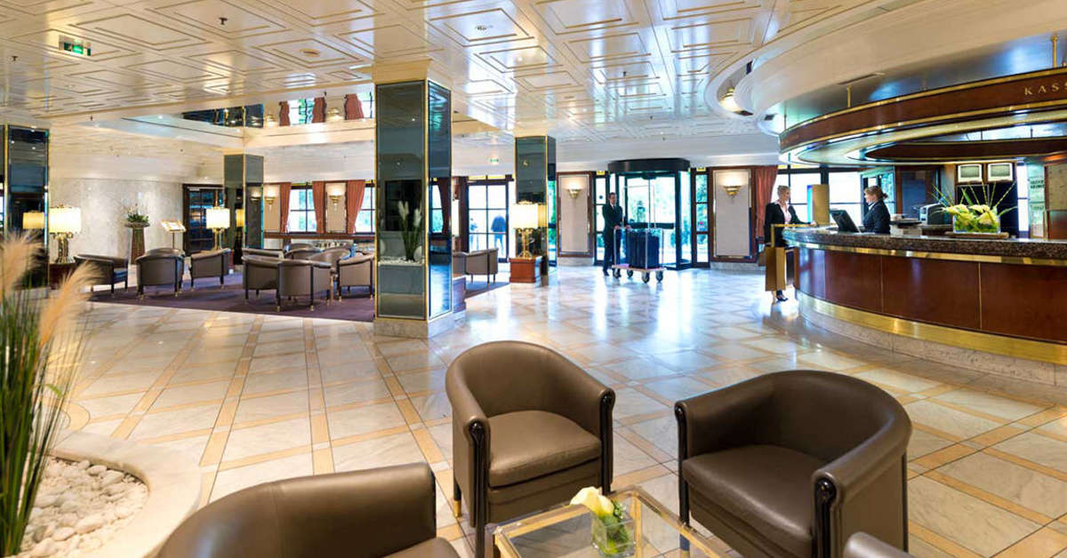 Een foto van het interieur van Maritim Hotel Konigswinter