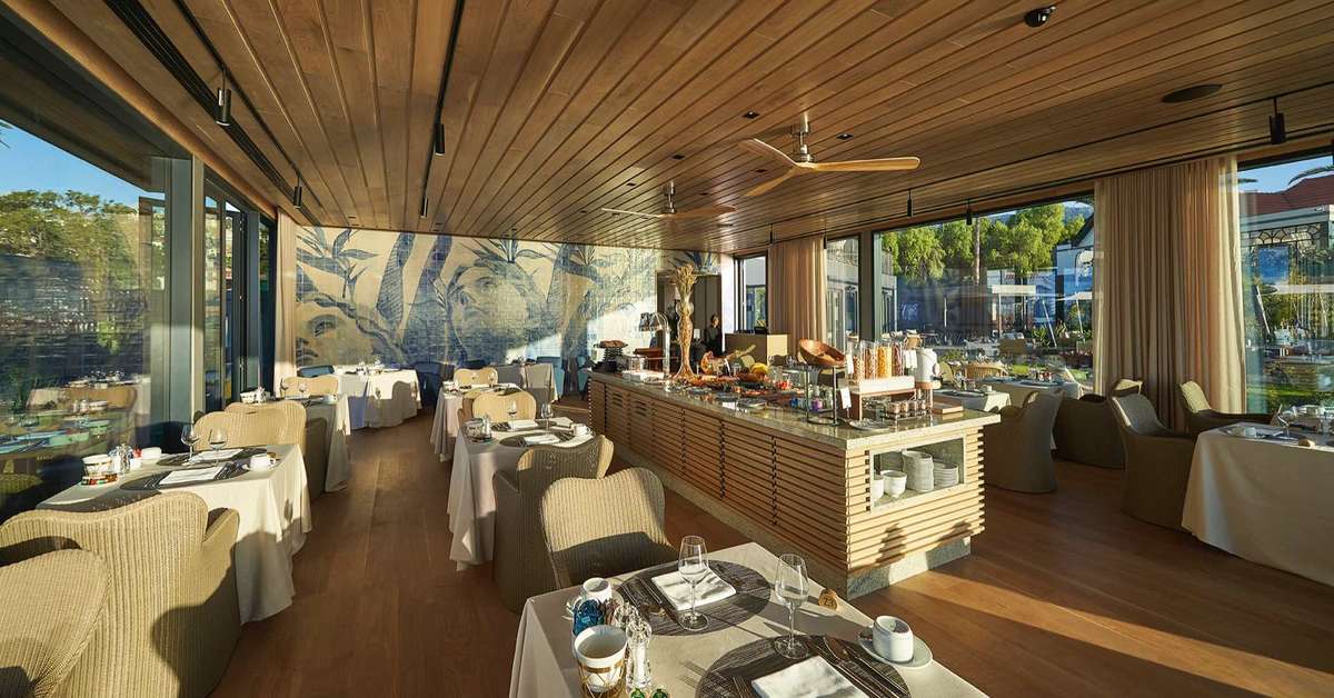 Ein Foto von den Einrichtungen im Les Suites at The Cliff Bay