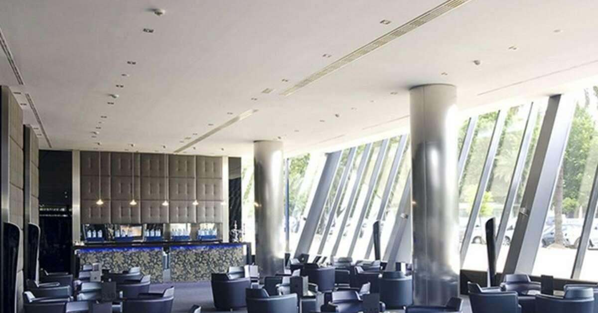 Een foto van het interieur van Eurostars Palace