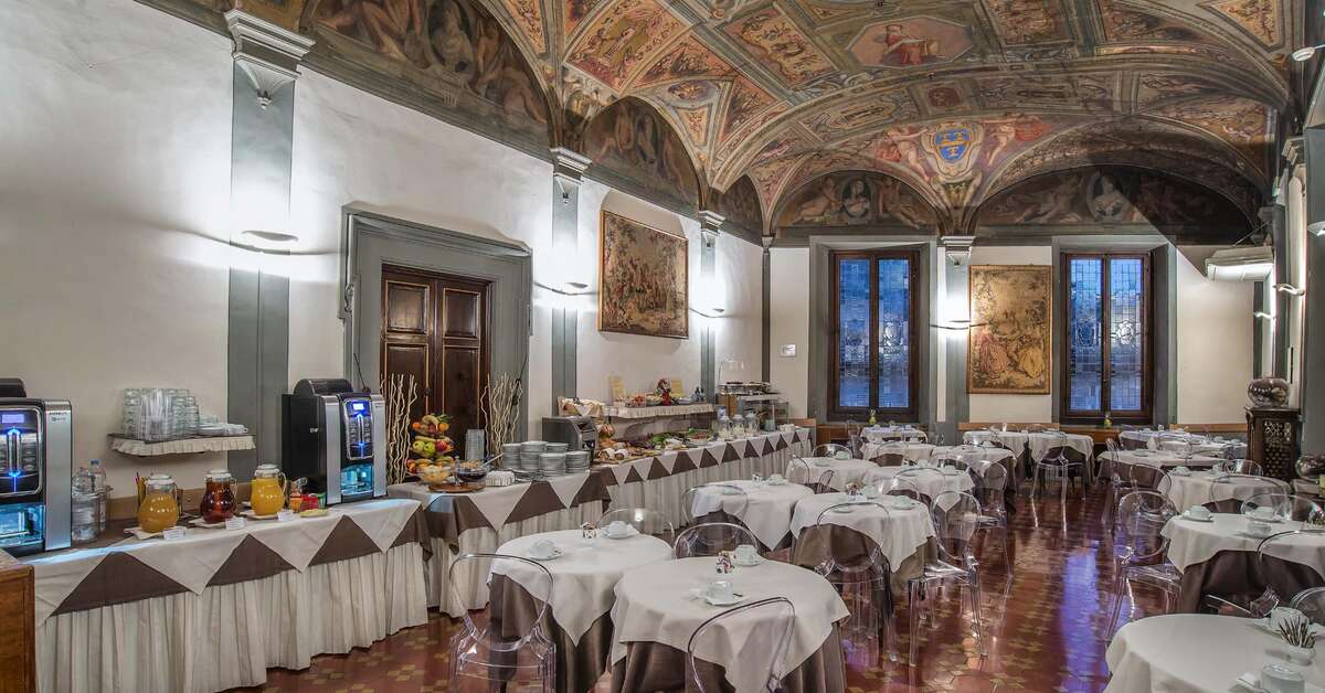 Een foto van de faciliteiten bij Hotel Paris Florence