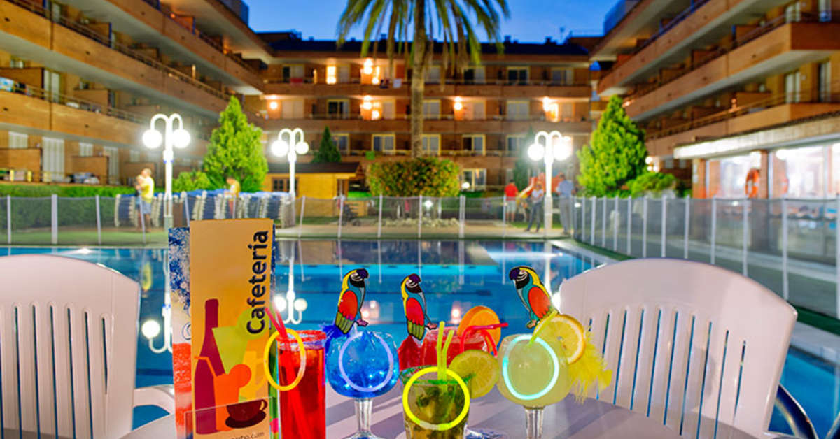 Een foto van de faciliteiten bij Aparthotel Voramar
