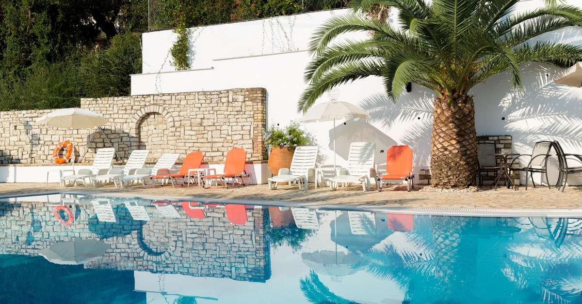 Een foto van het zwembad bij Lido Corfu Sun Hotel