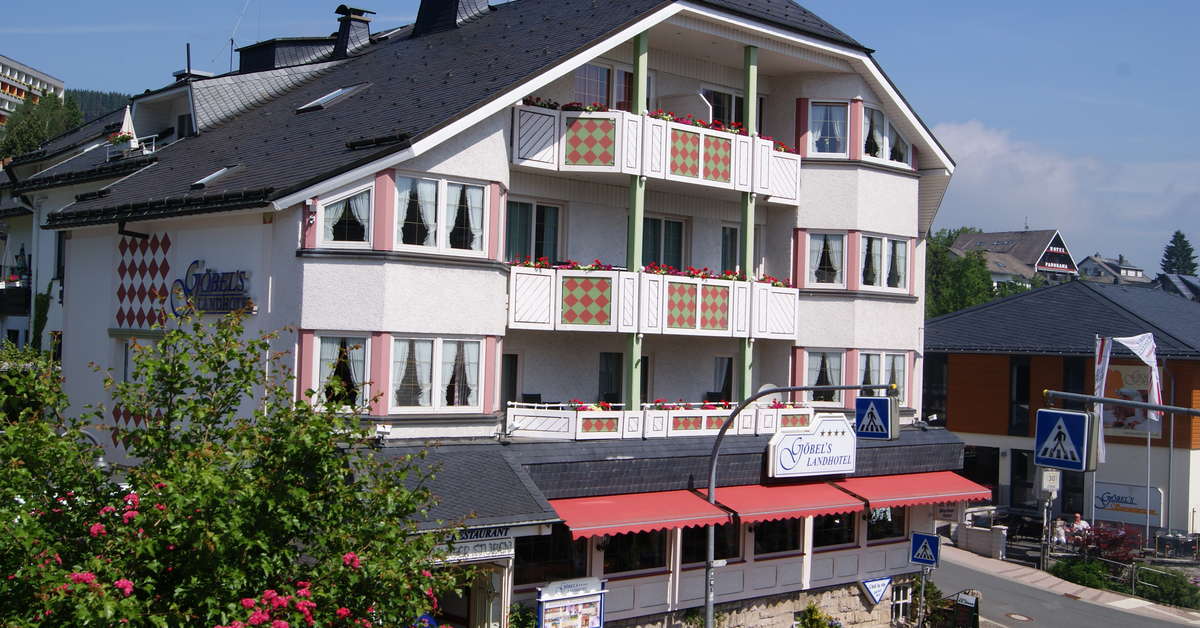 Een foto van een overzicht van Göbel's Landhotel