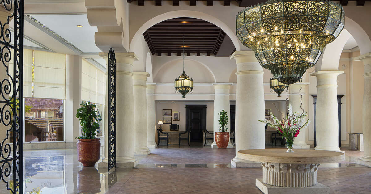 Ein Foto vom Innenbereich im Sheraton Sharm Resort Villas & Spa