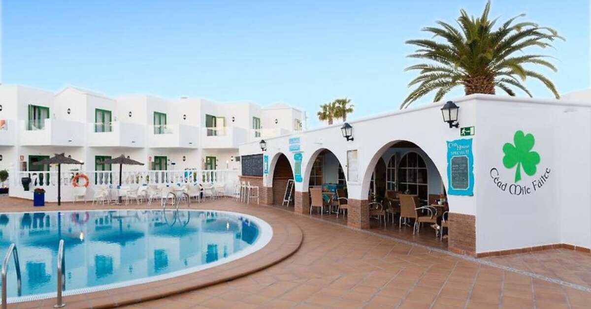 Ein Foto vom Pool im Las Adelfas