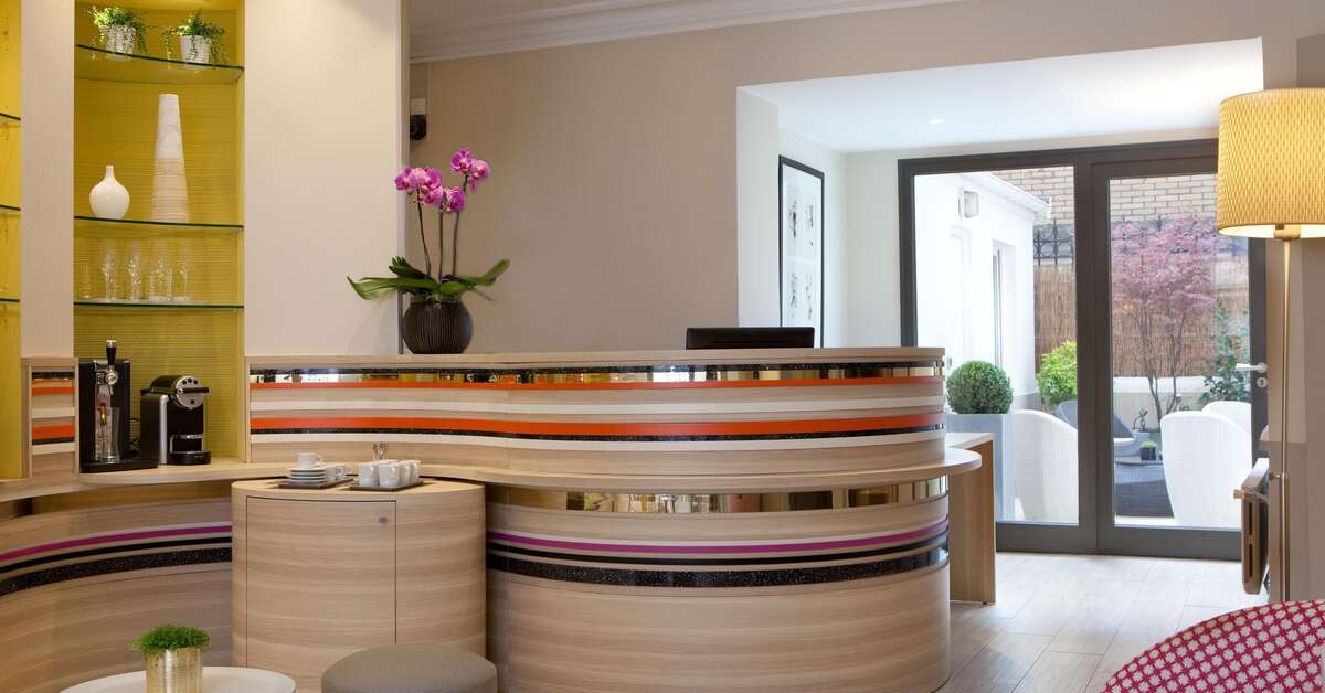 Een foto van het interieur van Berne Opéra
