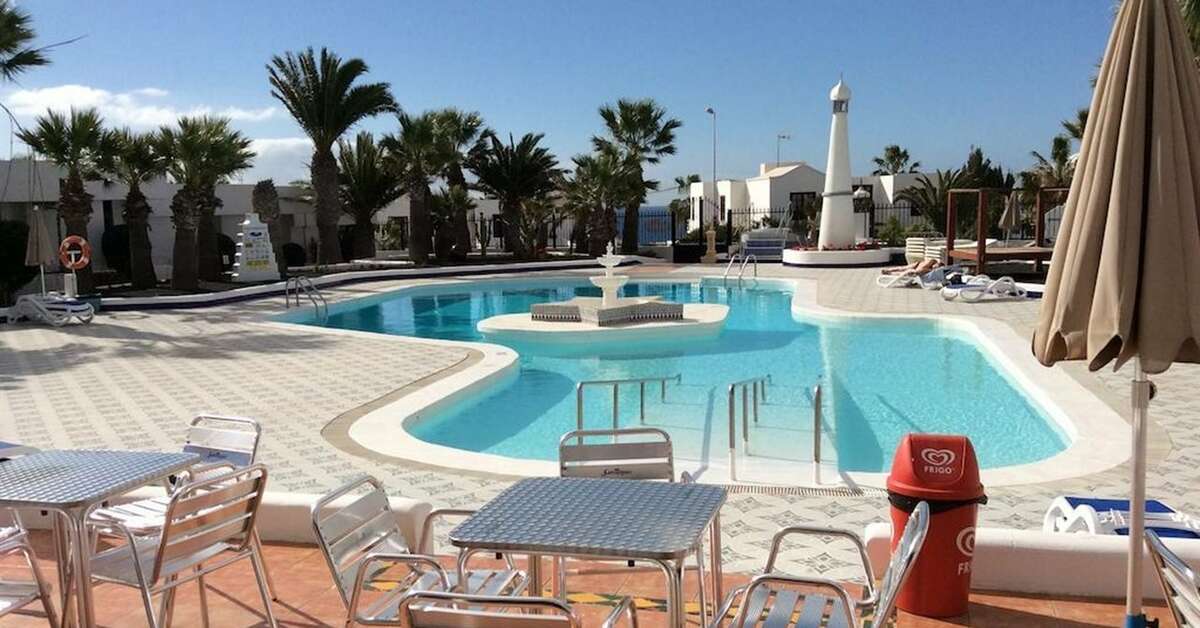 Een foto van het zwembad bij Appartementen Panorama