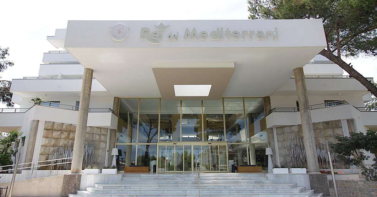 Ein Foto von der Außenansicht des BG Hotel Rei del Mediterrani Palace