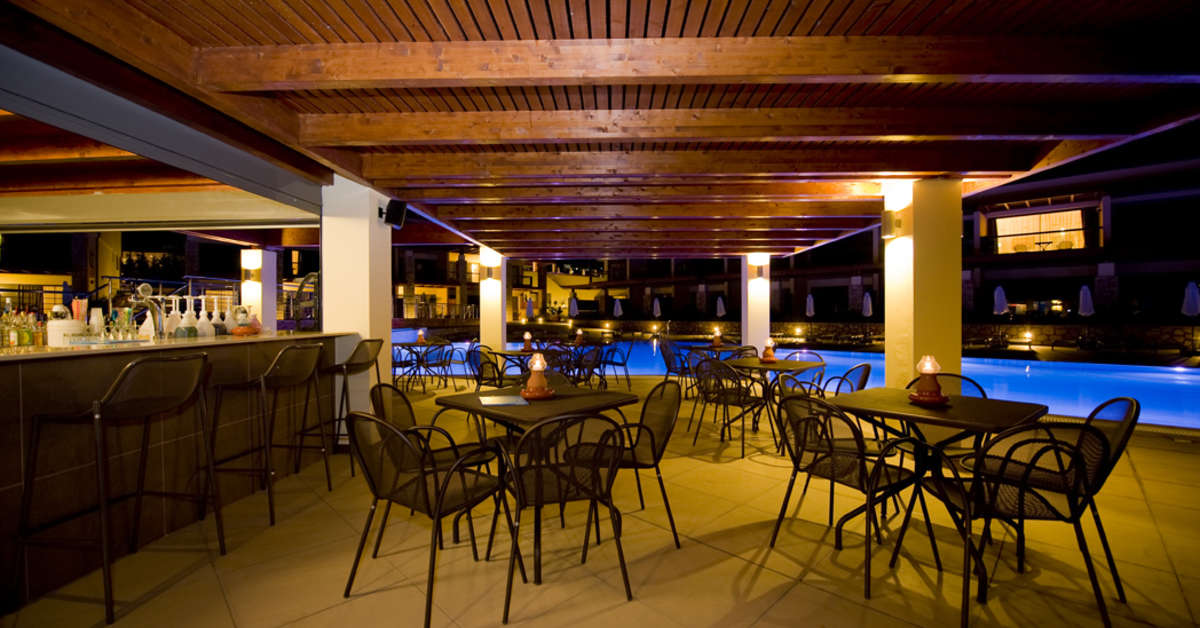 Een foto van de faciliteiten bij Island Blue Hotel