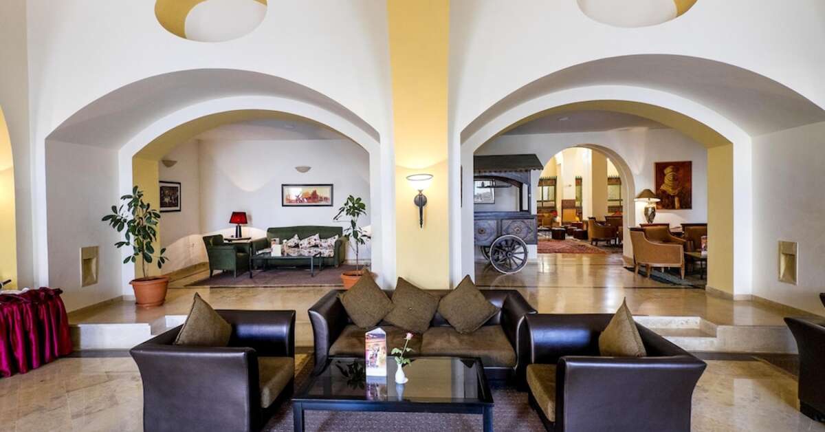 Een foto van het interieur van Medina Solaria & Thalasso