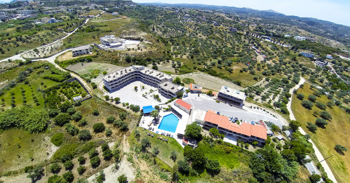 Een foto van een overzicht van Hillside Studios & Appartementen