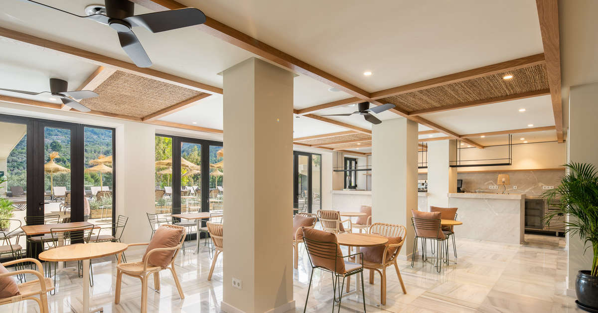 Een foto van de faciliteiten bij Hotel Eden Nord