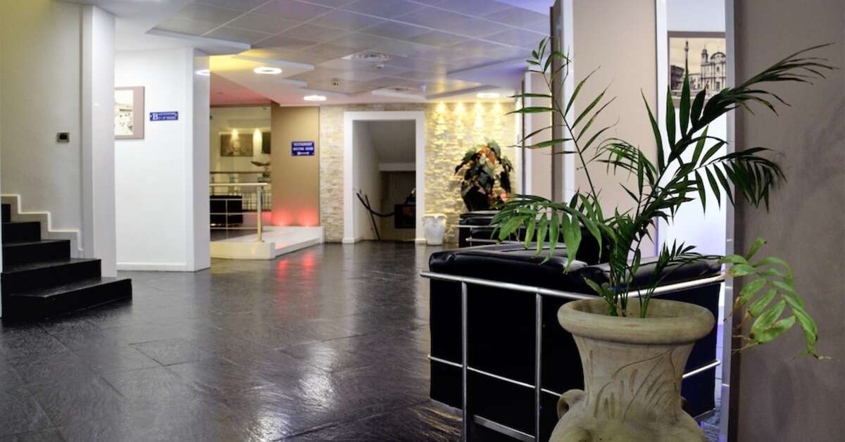 Een foto van het interieur van Ibis Styles Palermo Cristal