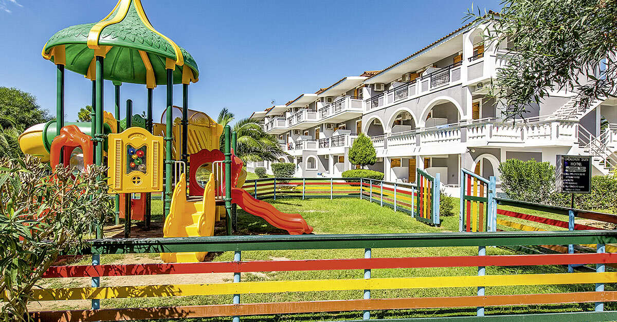 Ein Foto von den Einrichtungen im Golden Sun Hotel