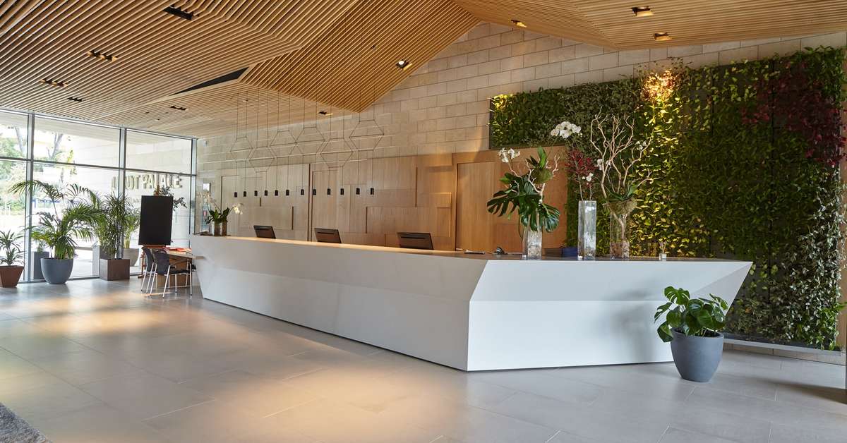 Een foto van het interieur van Iberostar Selection Llaut Palma