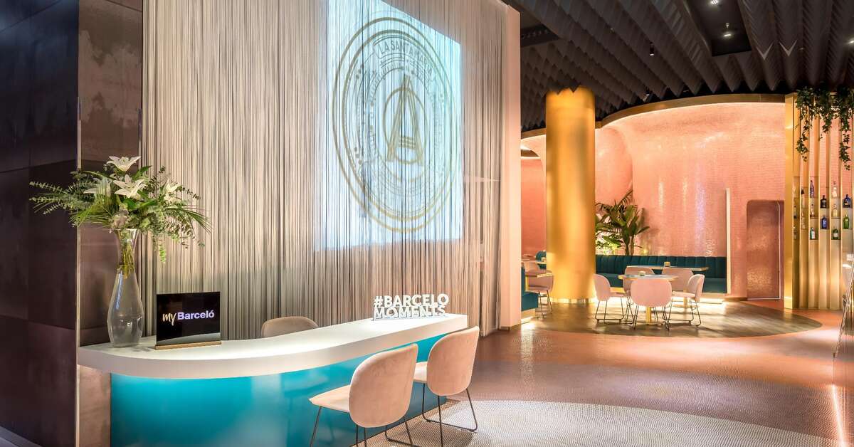 Een foto van het interieur van Barcelo Malaga