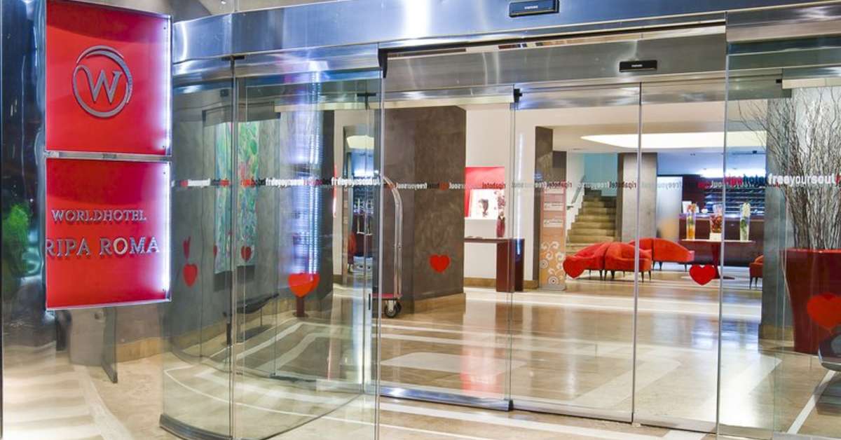 Een foto van het interieur van Hotel Ripa