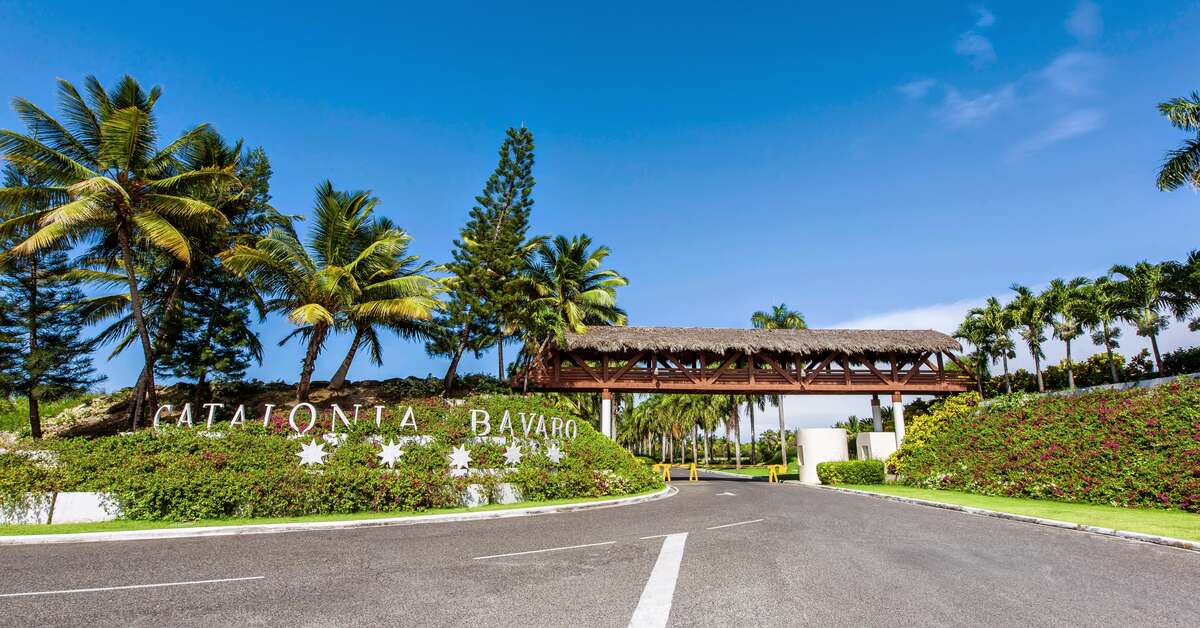 Een foto van de buitenkant van Catalonia Punta Cana