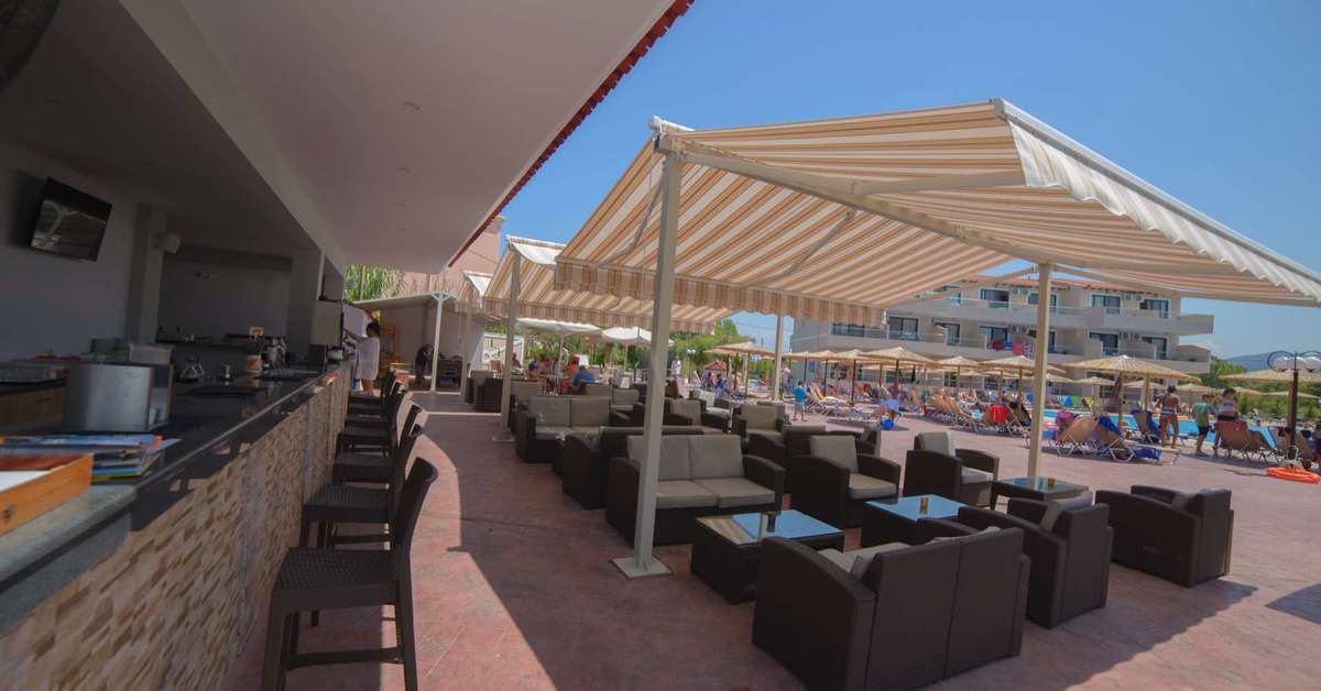 Een foto van de faciliteiten bij Hotel Angela Beach