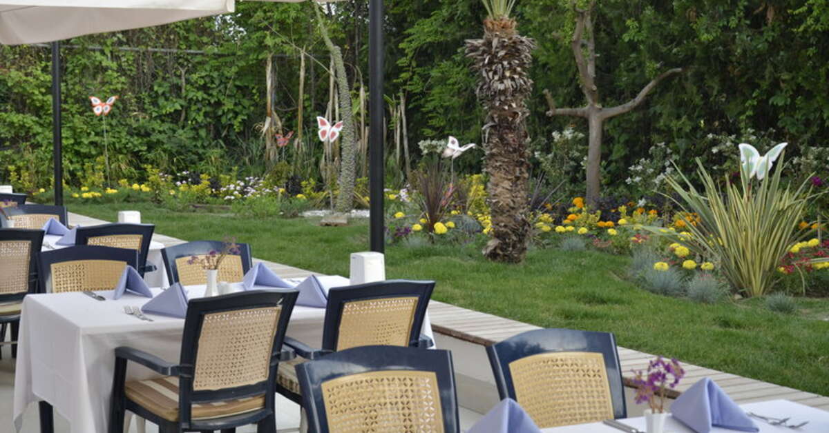 Een foto van de faciliteiten bij Calimera Side Resort