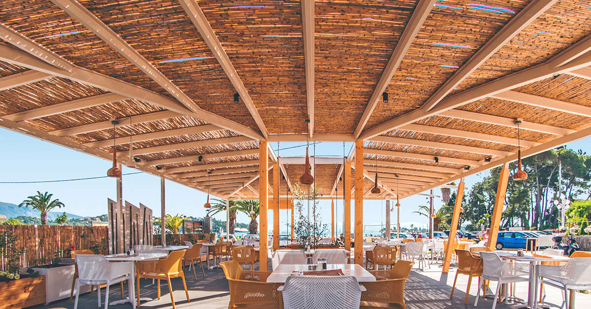 Een foto van de faciliteiten bij Iliada Beach Hotel